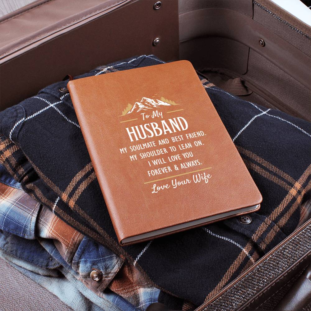 My Soulmate and Best Friend - Leather Journal