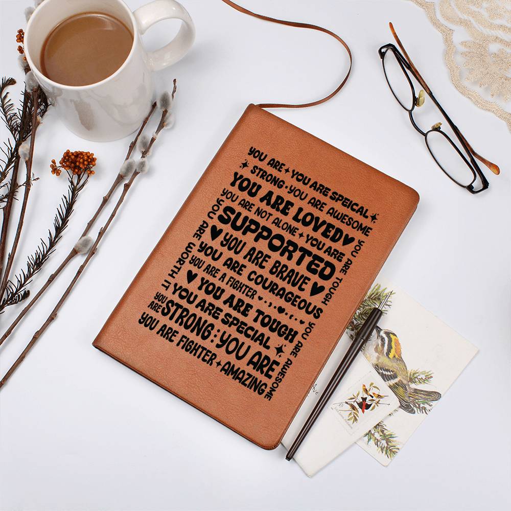 You Are a Fighter – Leather Journal