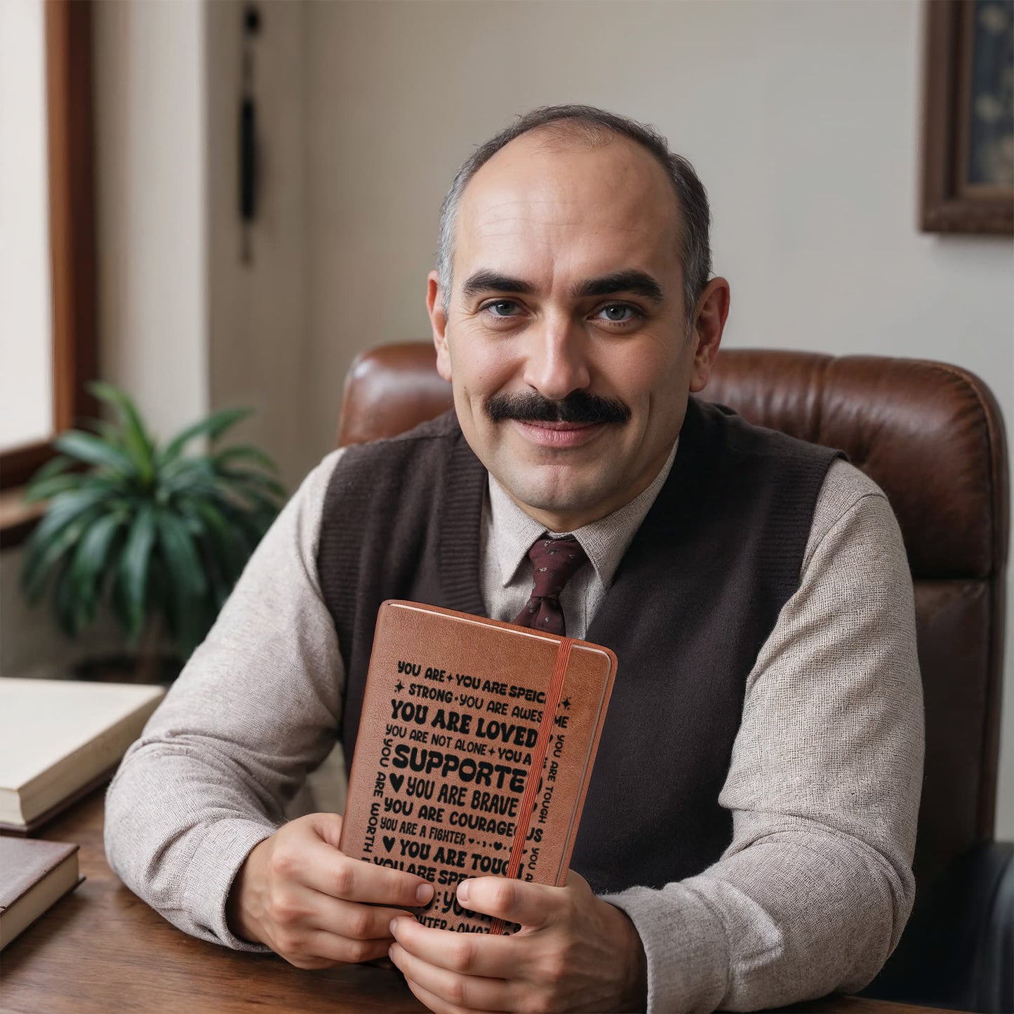 You Are a Fighter – Leather Journal