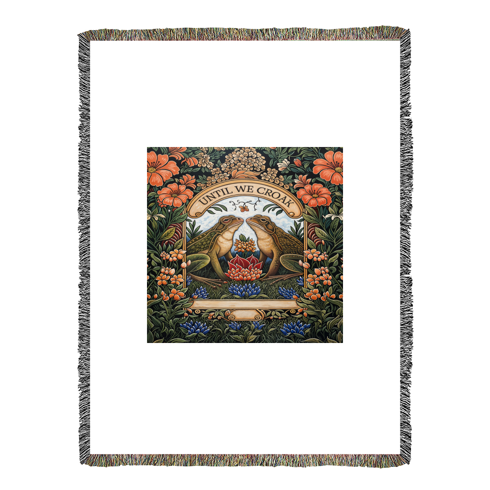 Til We Croak - Heirloom Blanket